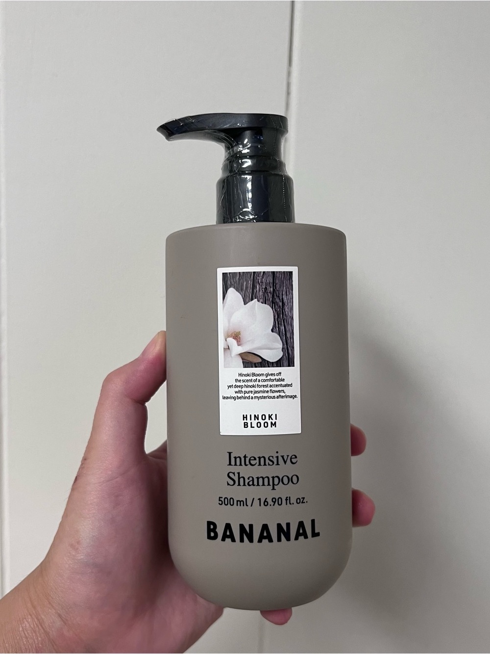 NEW UNUSED - BANANAL Intensive Korean Shampoo - Hinoki Bloom Scent